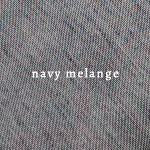navy melange