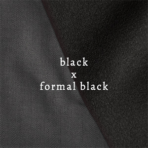 black×formal black
