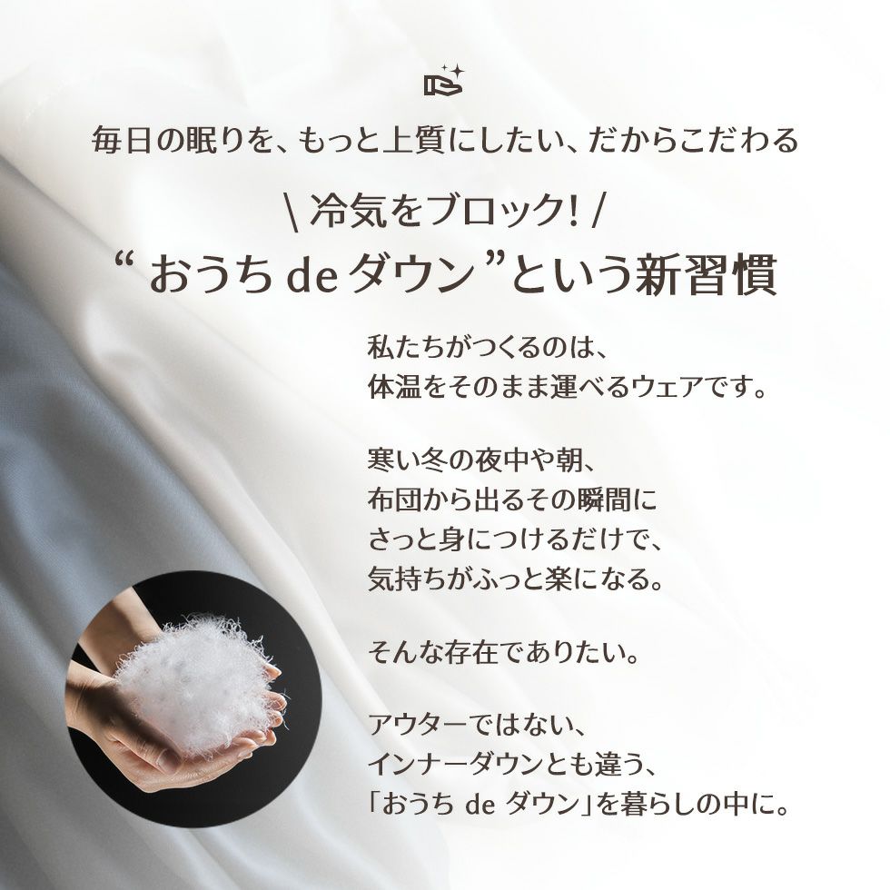 毎日の眠りを、もっと上質にしたい、だからこだわる