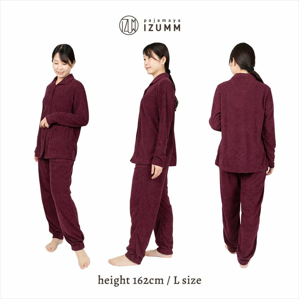 女性モデル身長：162cm Lサイズ着用