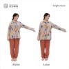 女性モデル身長：162cm Mサイズ・ Lサイズ比較