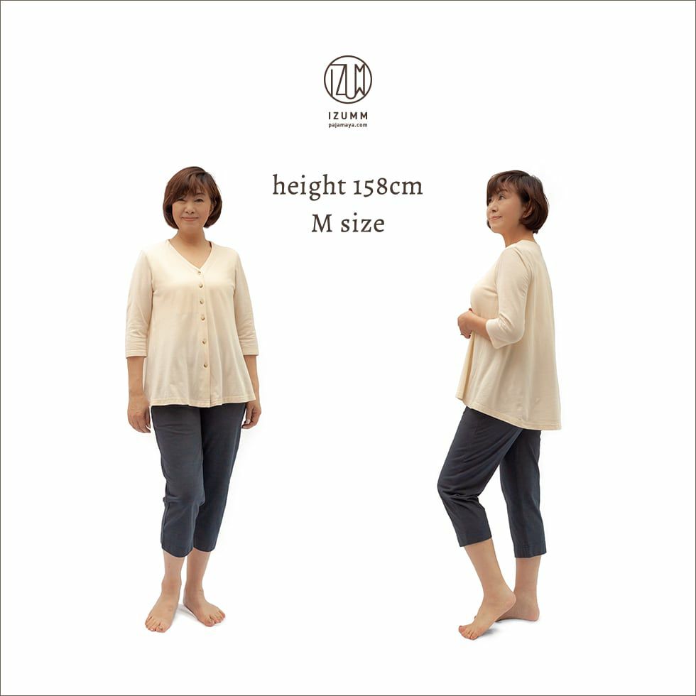 モデル身長：158㎝　Mサイズ着用