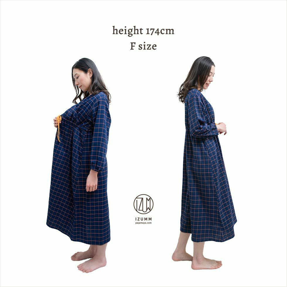 オレンジ×ネイビータイル 174cm Fsize