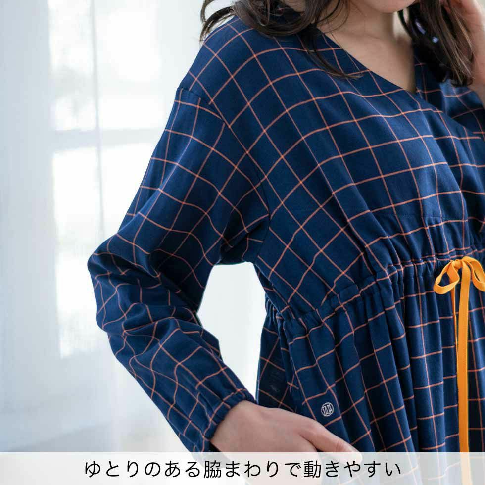 ゆとりのある脇まわりで動きやすい