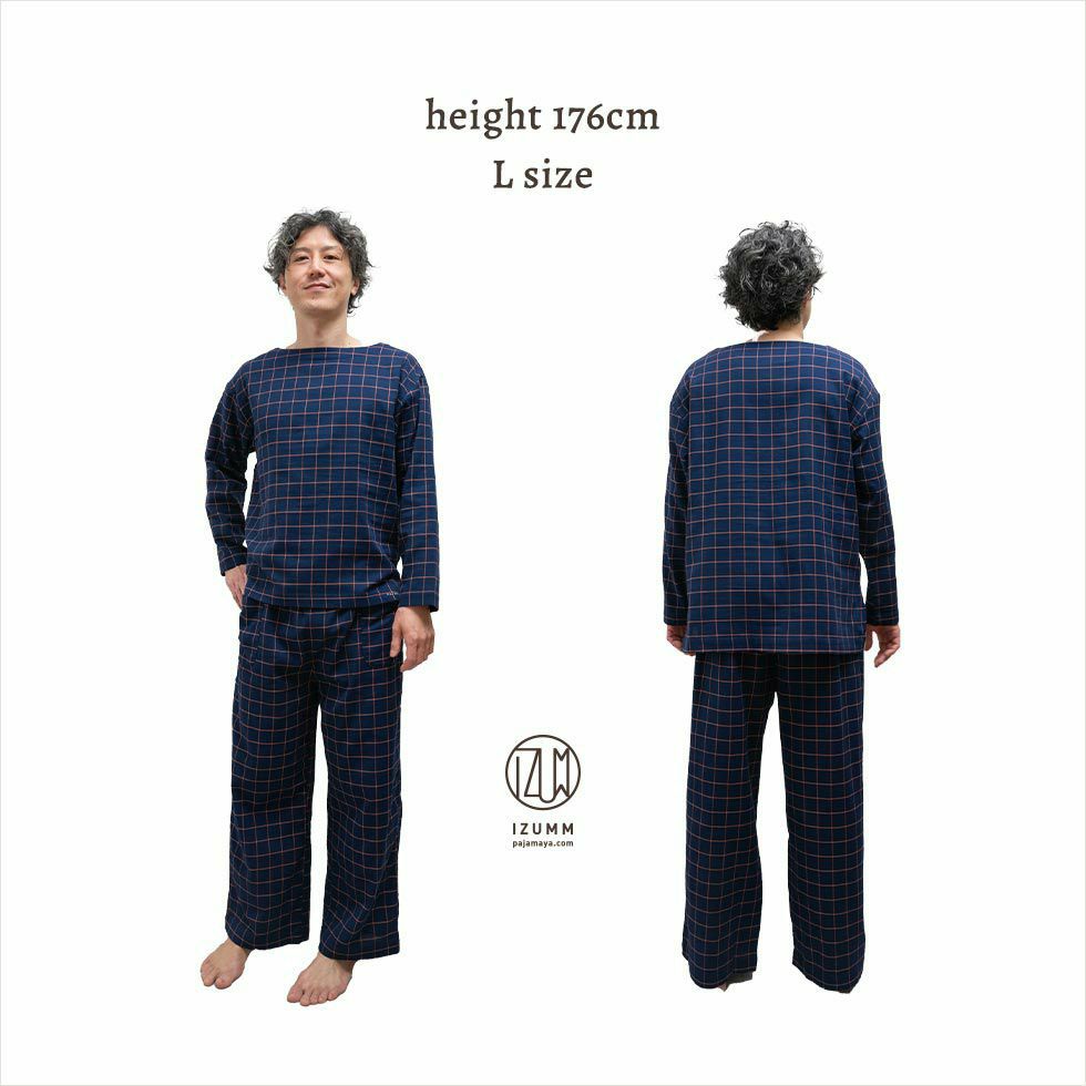 男性モデル身長：176cm　Lサイズ