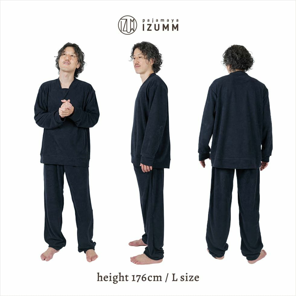 男性モデル身長：176cm Lサイズ着用