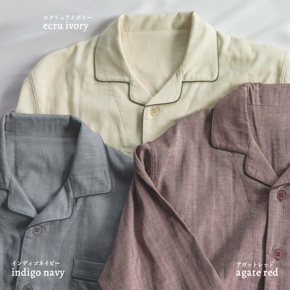 エクリュアイボリー インディゴネイビー アガットレッド