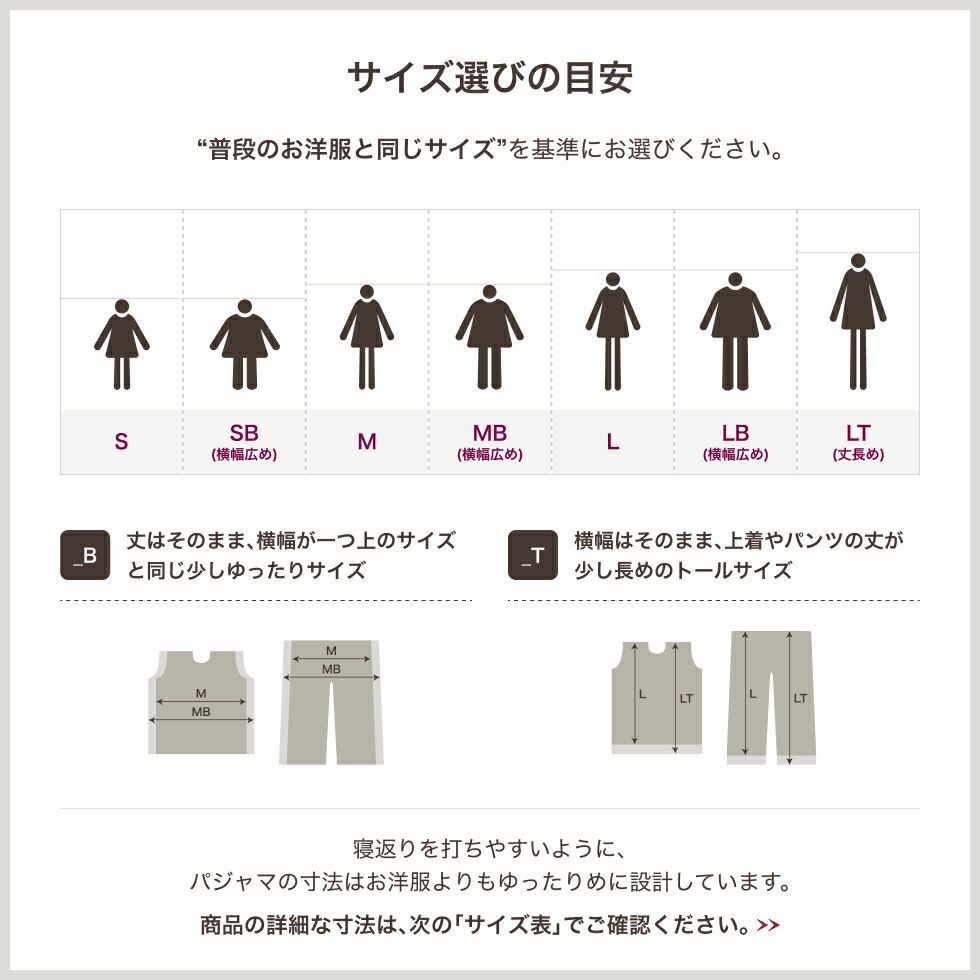 サイズ表